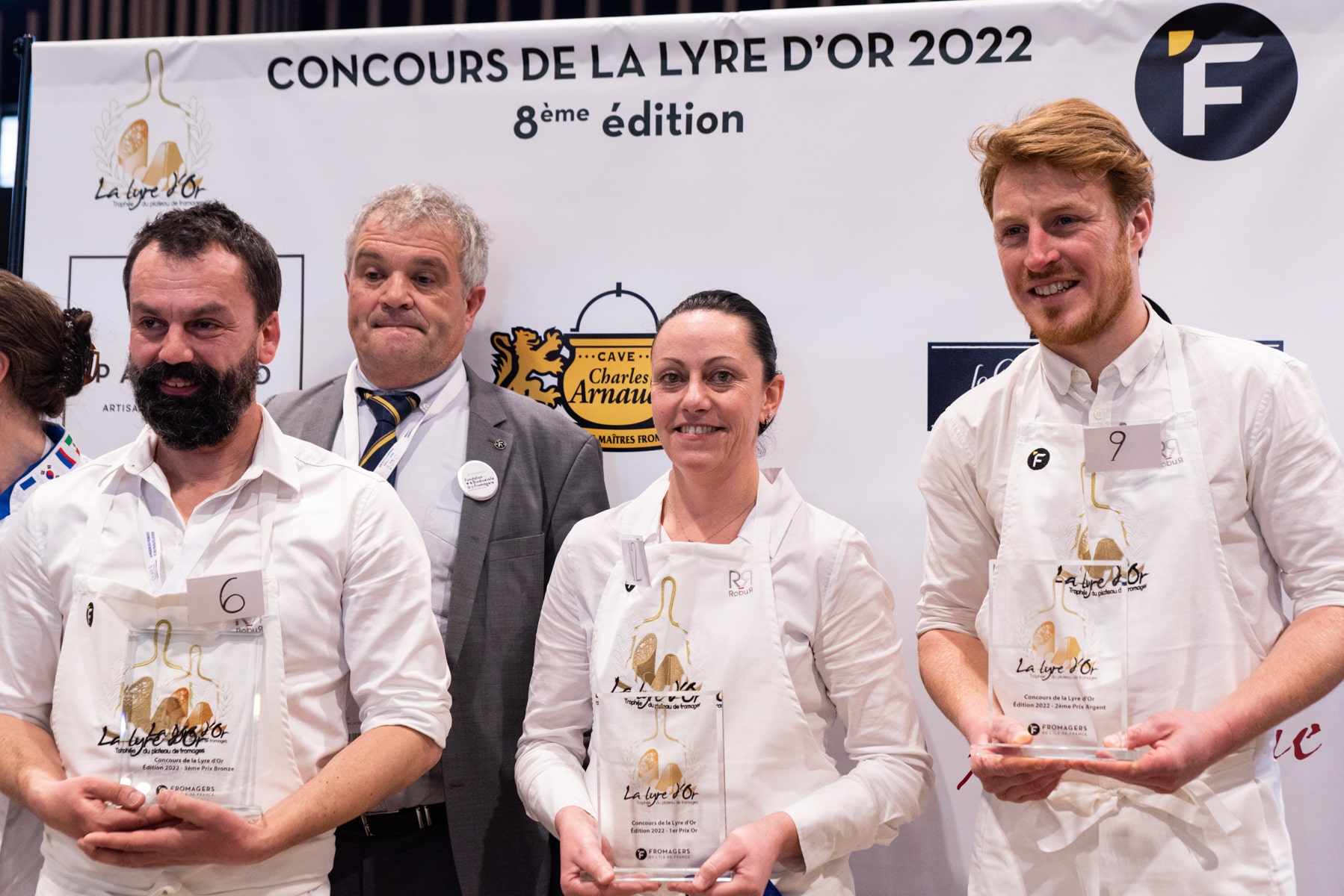 Resultat concour lyre d'or, Salon du fromage